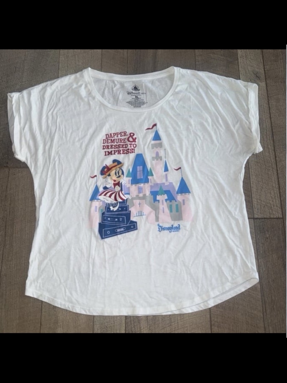 Disneyland D23 Expo *Mary Poppins* Minnie Shirt (XL)